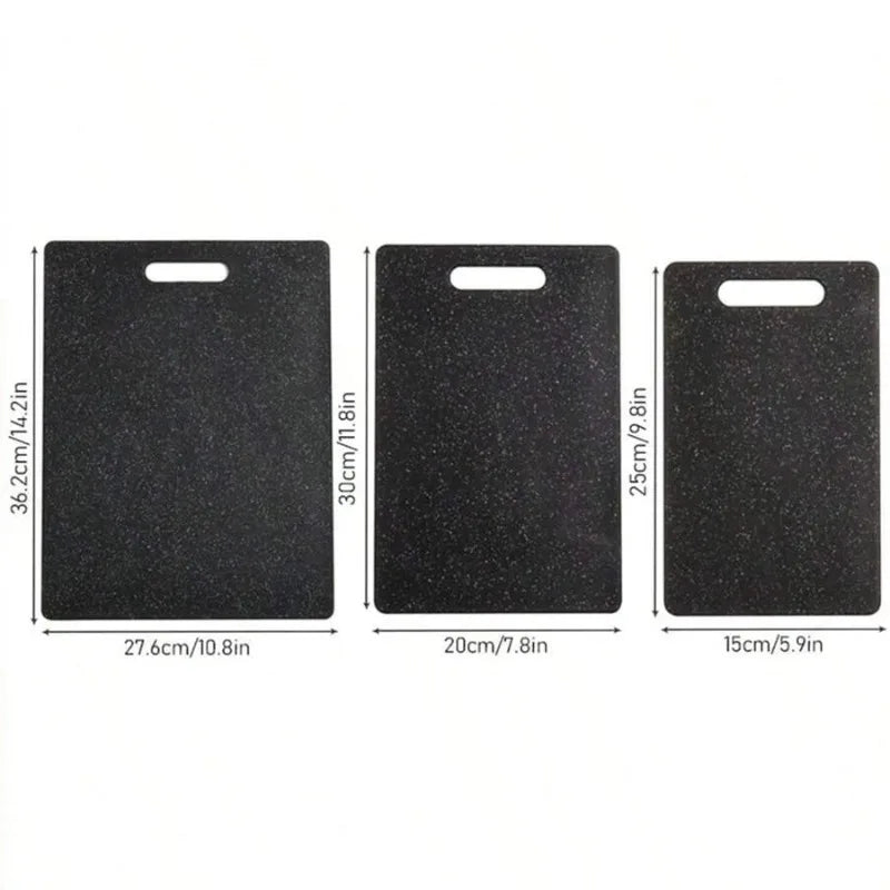 Marble Texture Antibacterial Cutting Board – Durable PP Chopping Board, Dishwasher Safe & Mildew-Resistant for Kitchen Use