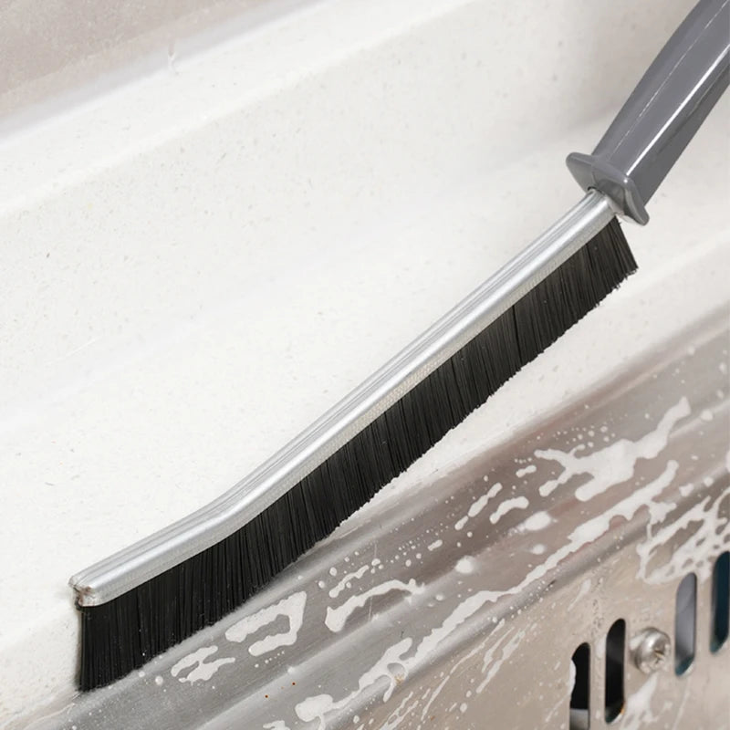 Heavy-Duty Grout Cleaning Brushes – Narrow Gap & Tile Joint Scrub Brush for Bathroom, Kitchen & Floor | Hard Bristle Cleaner