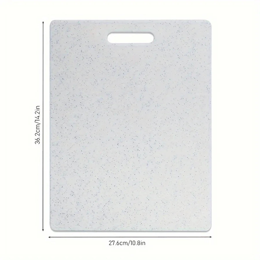 Marble Texture Antibacterial Cutting Board – Durable PP Chopping Board, Dishwasher Safe & Mildew-Resistant for Kitchen Use