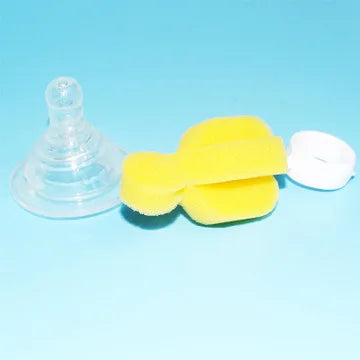 360° Baby Bottle Cleaning Brush & Drying Rack Set – Soft Silicone, Long Handle, Efficient & Hygienic