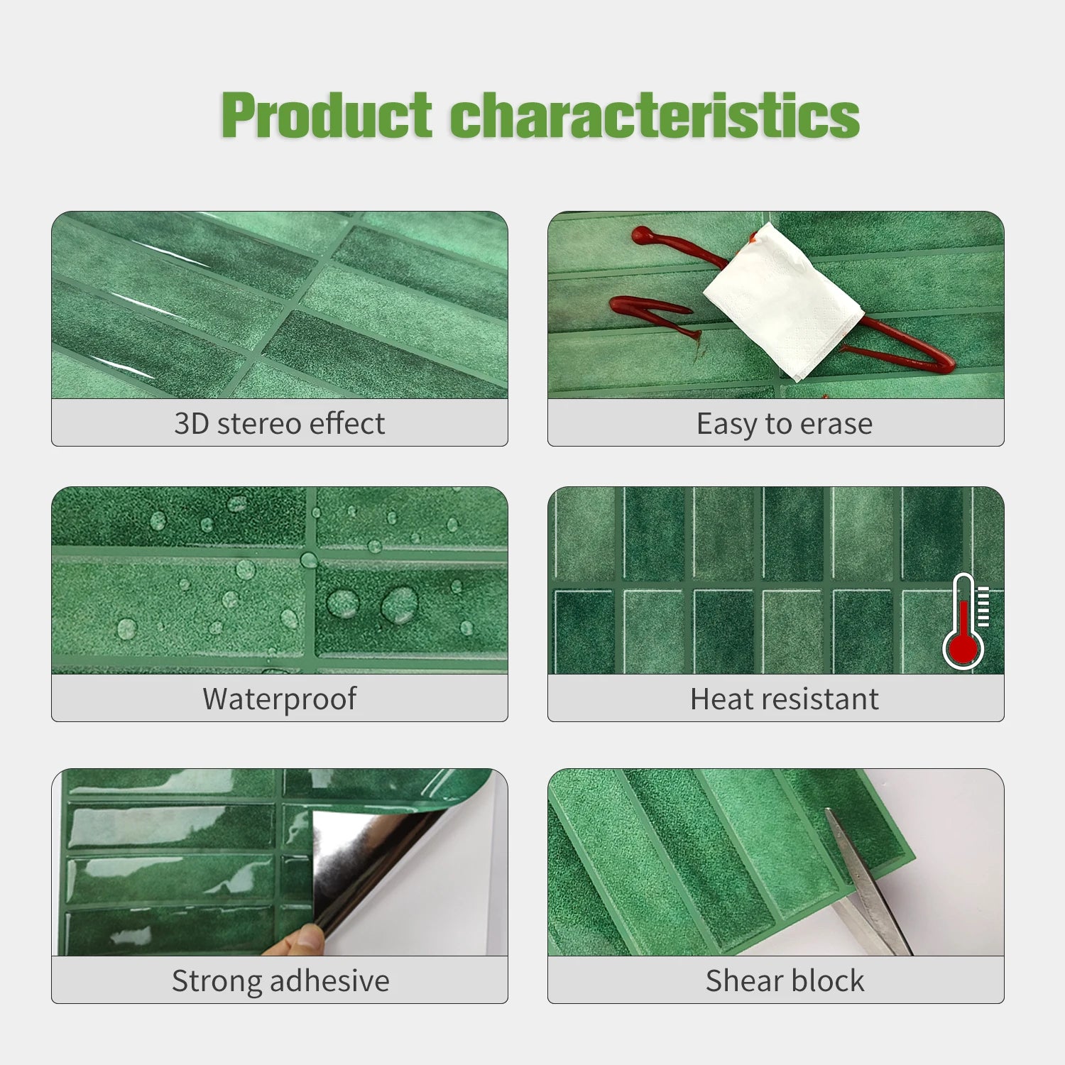 Vividtiles Peel and Stick 3D Wall Tiles