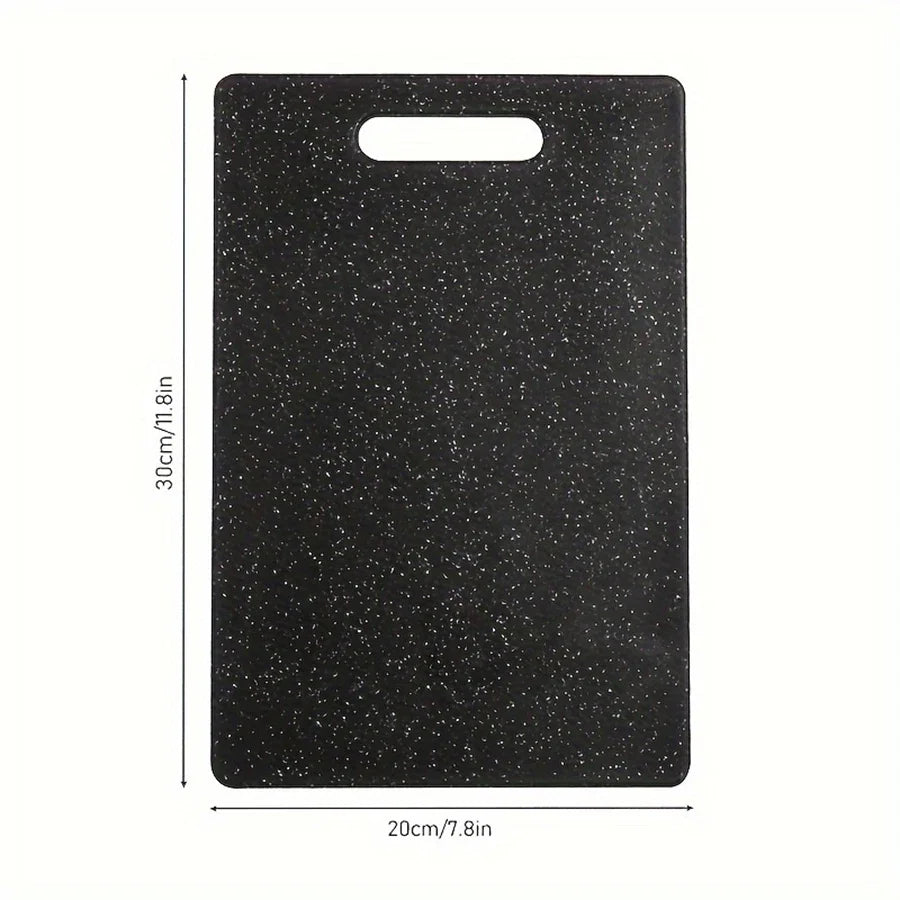 Marble Texture Antibacterial Cutting Board – Durable PP Chopping Board, Dishwasher Safe & Mildew-Resistant for Kitchen Use